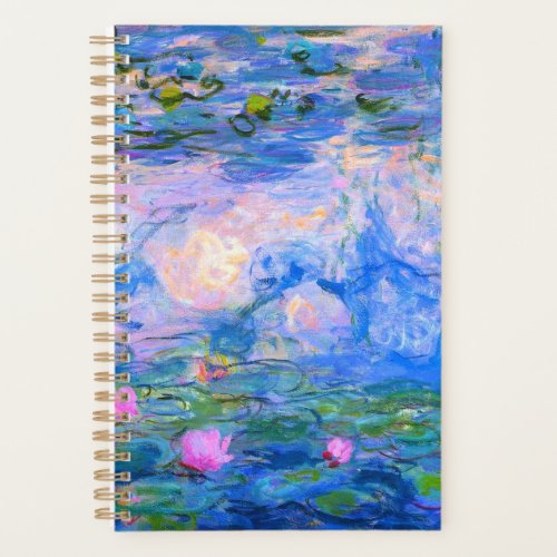 Water Lilies Claude Monet Restored Planner