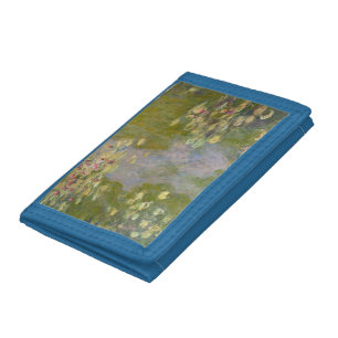 Water Lilies - Claude Monet Tri-fold Wallet