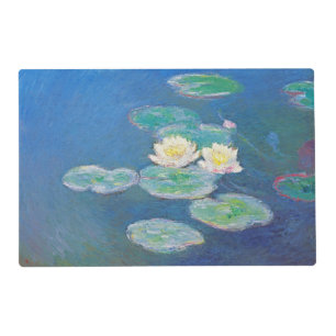 Water Lilies, Evening Effect by Monet Placemat