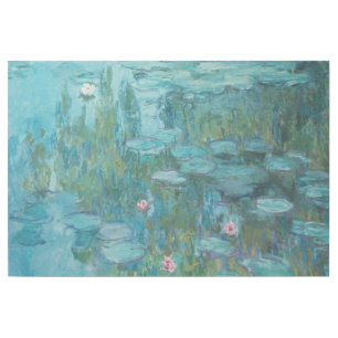 Water Lilies, Fine Art Oil Painting, Claude Monet