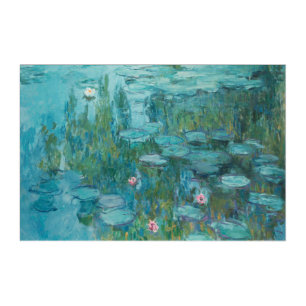 Water Lilies, Fine Art Oil Painting, Claude Monet
