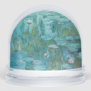 Water Lilies, Fine Art Oil Painting, Claude Monet Snow Globe