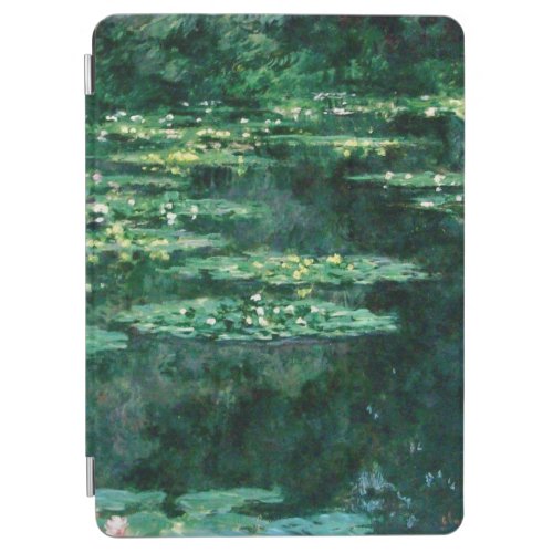 WATER LILIES IN GREEN POND by Claude Monet  iPad Air Cover