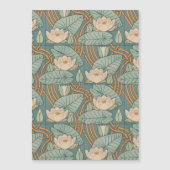 Water Lilies Lily Art Nouveau Nature (Front)