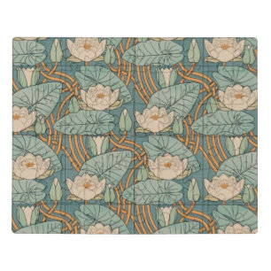 Water Lilies Lily Art Nouveau Nature Jigsaw Puzzle