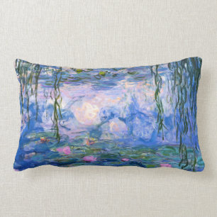 Water Lilies Lumbar Pillow