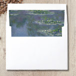 Water Lilies Monet 1906 Envelope Liner<br><div class="desc">"Water Lilies" (1906) by Claude Monet is part of the artist’s celebrated series dedicated to his water garden in Giverny. In this work, the pond’s surface shimmers with green, blue, and violet tones, dotted with delicate blossoms floating gently across the water. Monet’s impressionistic brushstrokes transform a simple scene into a...</div>