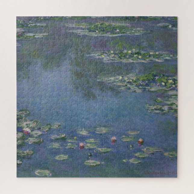 Water Lilies Monet 1906 Jigsaw Puzzle (Vertical)