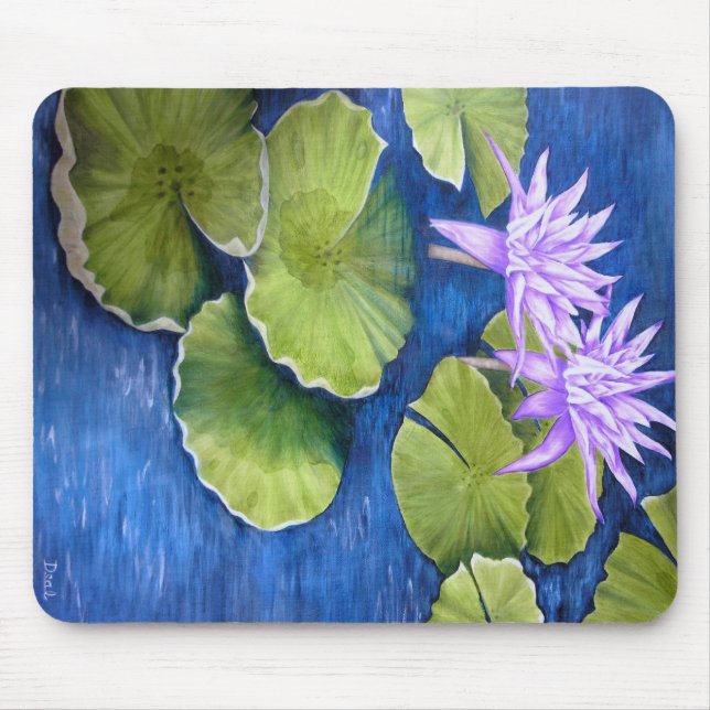 Water Lilies Mouse Pad (Front)