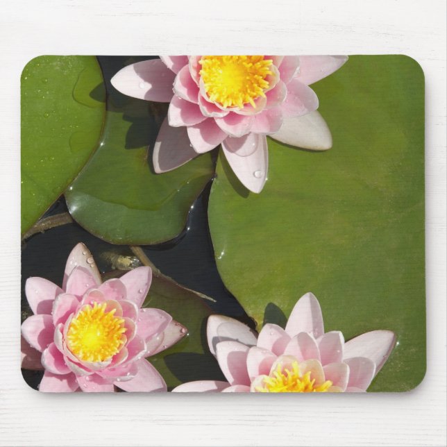 Water lilies mouse pad (Front)