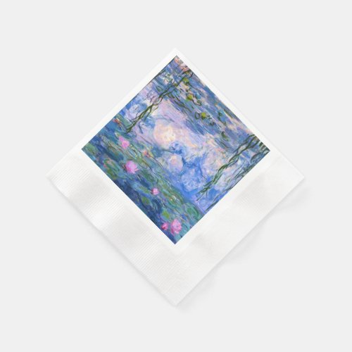 Water Lilies Paper Napkins