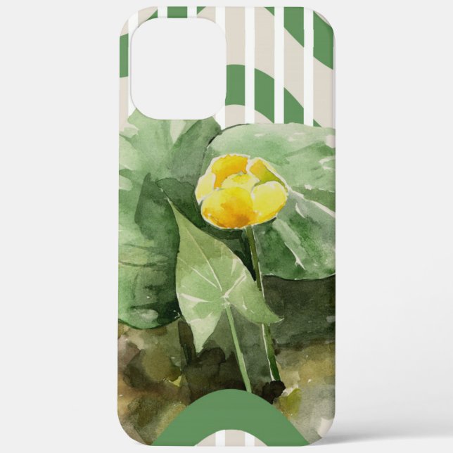 Water lilies pattern Case-Mate iPhone case (Back)