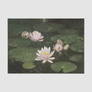 Water Lilies (Pink) by Abbott Thayer Tissue Paper