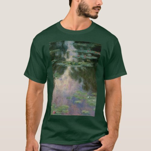 WATER LILIES POND by Claude Monet T_Shirt