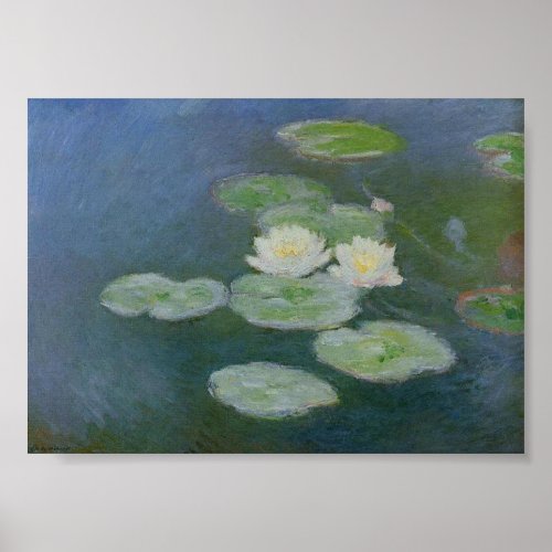 Water Lilies  Pond Van Gogh Famous Painting  Poster