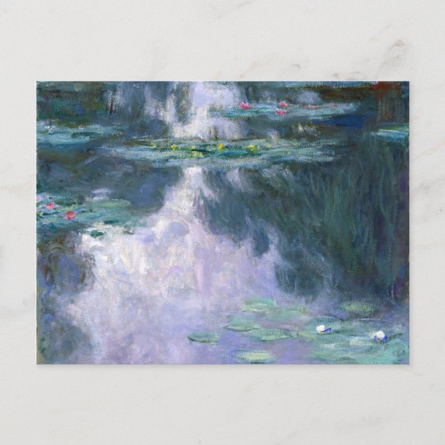 Water Lilies Series 1907 By Claude Monet Postcard (Front)
