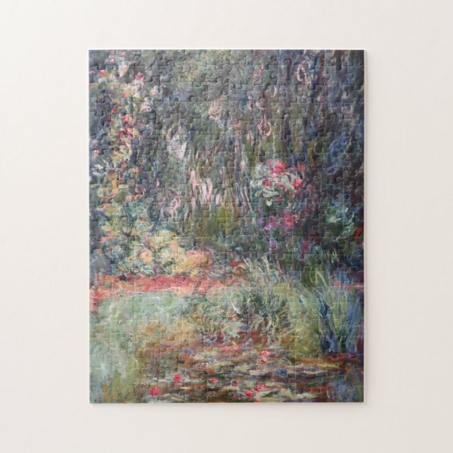 Water Lilies Series by Claude Monet, 1918 - 1919 Jigsaw Puzzle (Vertical)