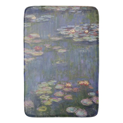 Water Lilies Series by Claude Monet Bath Mat