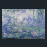 Water Lilies Series by Claude Monet Cloth Placemat<br><div class="desc">Claude Monet - Masters of Art Series</div>