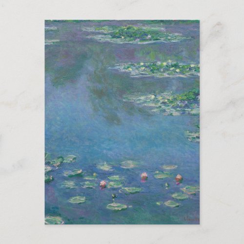 Water Lilies Series by Claude Monet Postcard