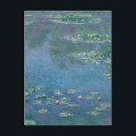 Water Lilies Series by Claude Monet Postcard<br><div class="desc">Claude Monet - Masters of Art Series</div>
