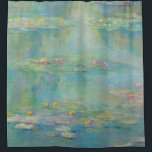 Water Lilies Series by Claude Monet Shower Curtain<br><div class="desc">Claude Monet - Masters of Art Series</div>