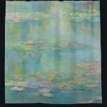 Water Lilies Series by Claude Monet Shower Curtain<br><div class="desc">Claude Monet - Masters of Art Series</div>