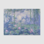 Water Lilies Series by Claude Monet Tissue Paper<br><div class="desc">Claude Monet - Masters of Art Series</div>