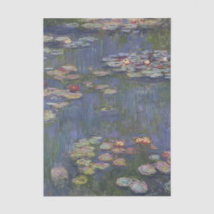 Water Lilies Series by Claude Monet Tissue Paper