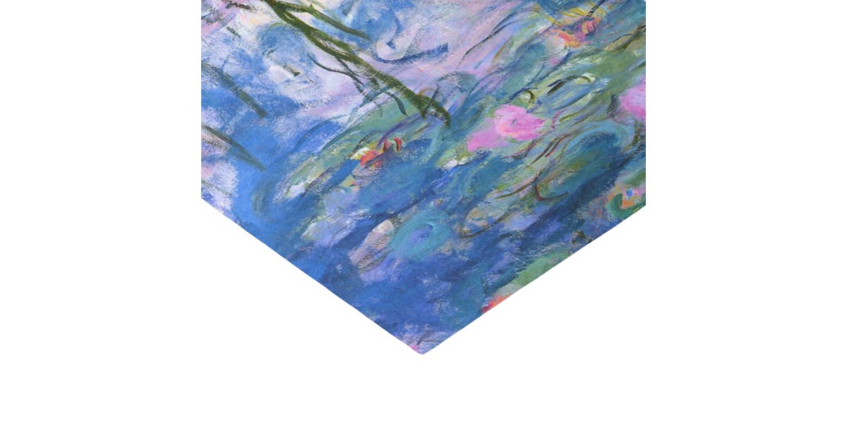 Water Lilies Tissue Paper Zazzle