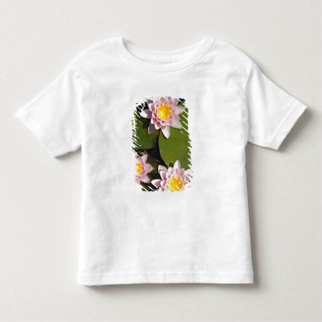 Water lilies toddler t-shirt (Front)
