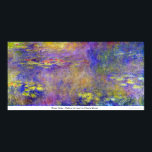 Water Lilies - (Yellow nirvana) by Claude Monet Poster<br><div class="desc">This painting titled, Water Lilies - (Yellow nirvana) by Claude Monet is made by the famous artist, Claude Monet. About Claude Monet Claude Monet was the founder of the French impressionist painting style;Water Lilies - (Yellow nirvana) by Claude Monet the most consistent and prolific practitioner of the movement's philosophy of...</div>
