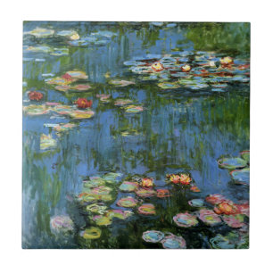 Water Lillies by Monet Tile