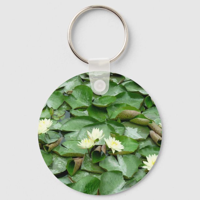 Water Lillies Keychain (Front)