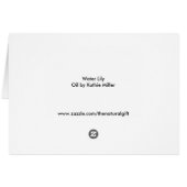 Water Lily (Back Horizontal)