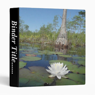 Water Lily 2 - 1" Binder