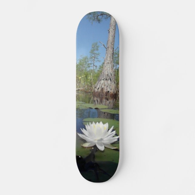 Water Lily 2 Skateboard Deck (Front)