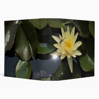 Water Lily 3 Ring Binder