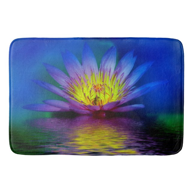 Water Lily Bath Mat (Front)