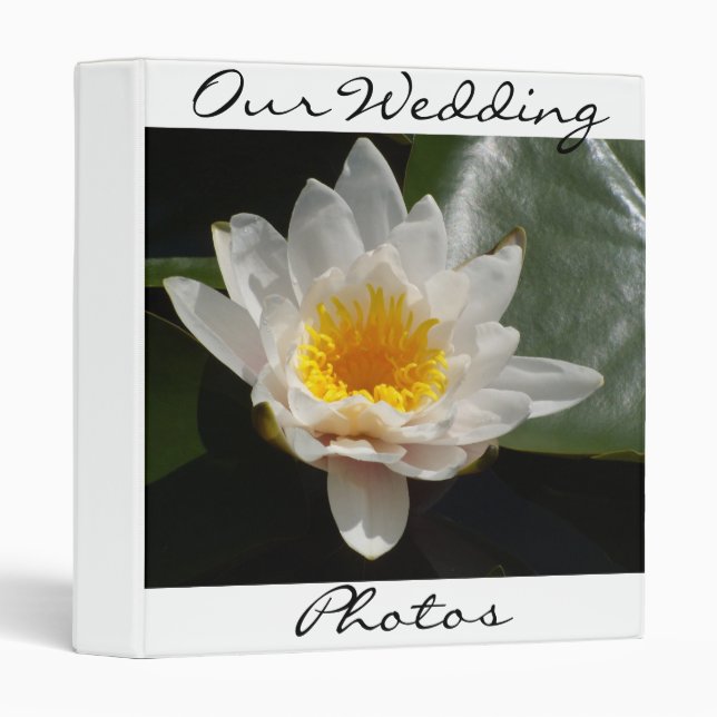 Water Lily Binder (Front/Spine)