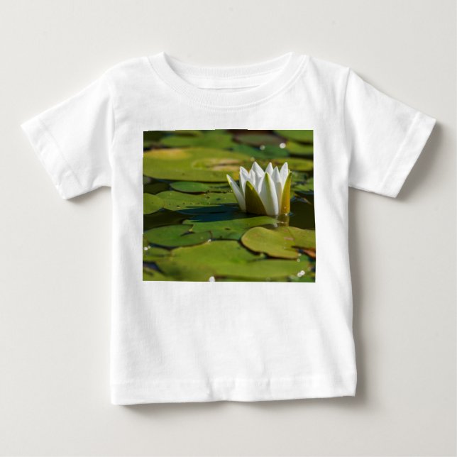 Water Lily Blossom Baby T-Shirt (Front)