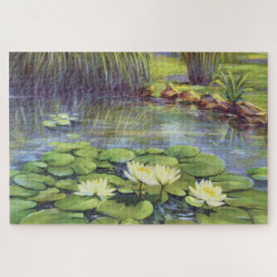 Water Lily by Cargill, 1937 Jigsaw Puzzle