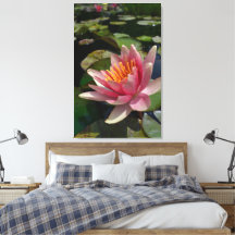 Water Lily Canvas