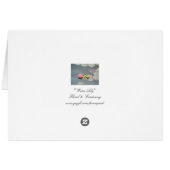 Water Lily Card (Back Horizontal)