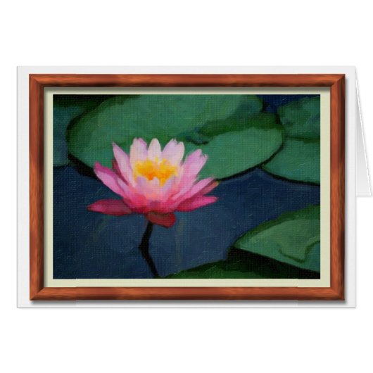 Water Lily Cards (Front Horizontal)