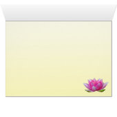 Water Lily Cards (Inside Horizontal (Bottom))