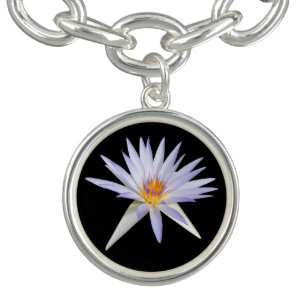 Water Lily Charm Bracelet