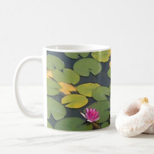 Water Lily Flower Pond Monet Coffee Mug