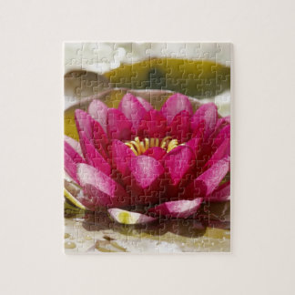 Water lily jigsaw puzzle