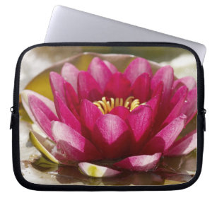 Water lily laptop sleeve